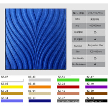 Embossed Sound Absorption Polyester Fiber Panel